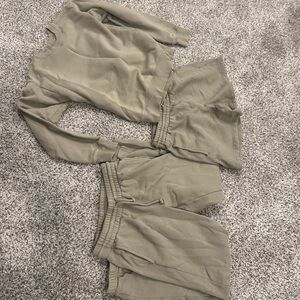Aritzia - Olive Green Loungewear Set